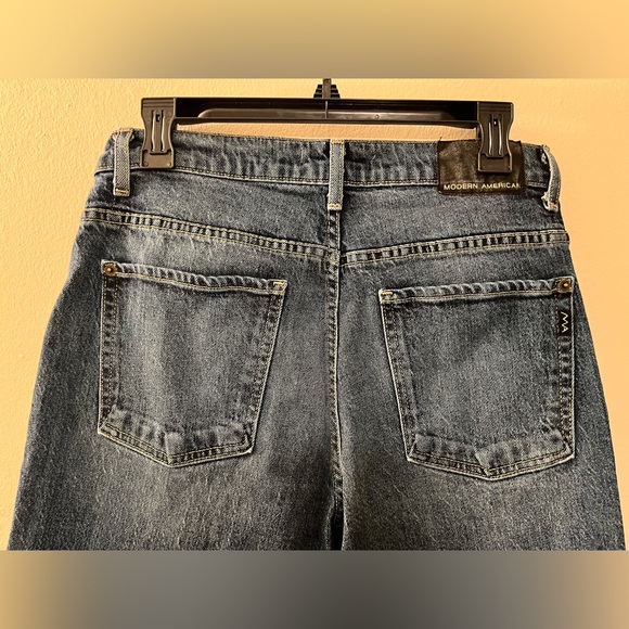 Wide Leg Blue Jeans - Picture 5 of 8